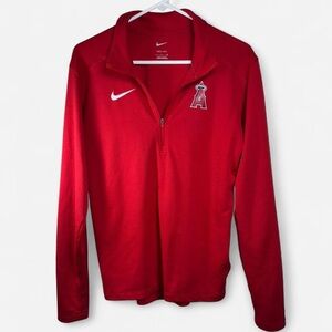 Nike Dri-FIT Red Pullover